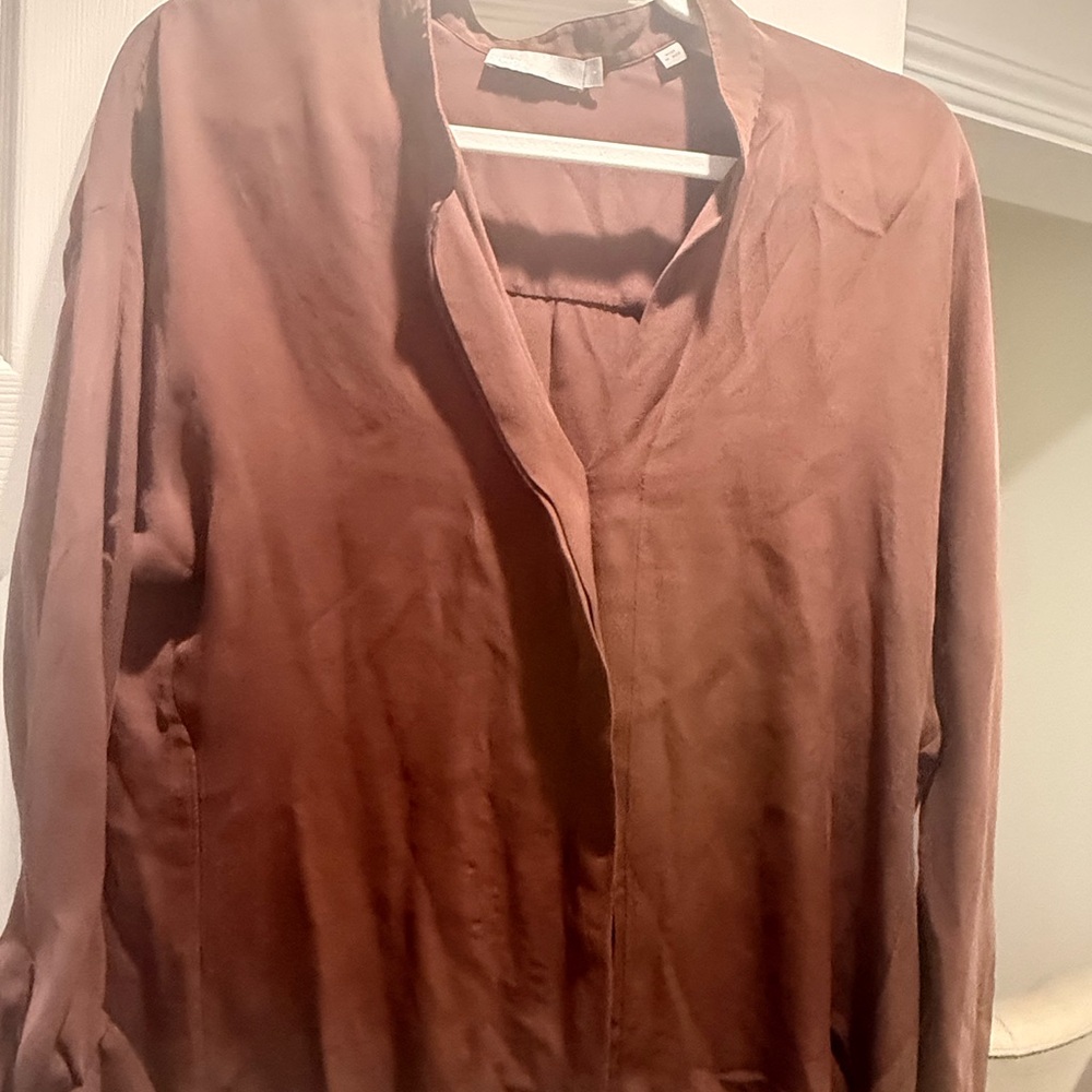 Vince Chocolate Brown Top